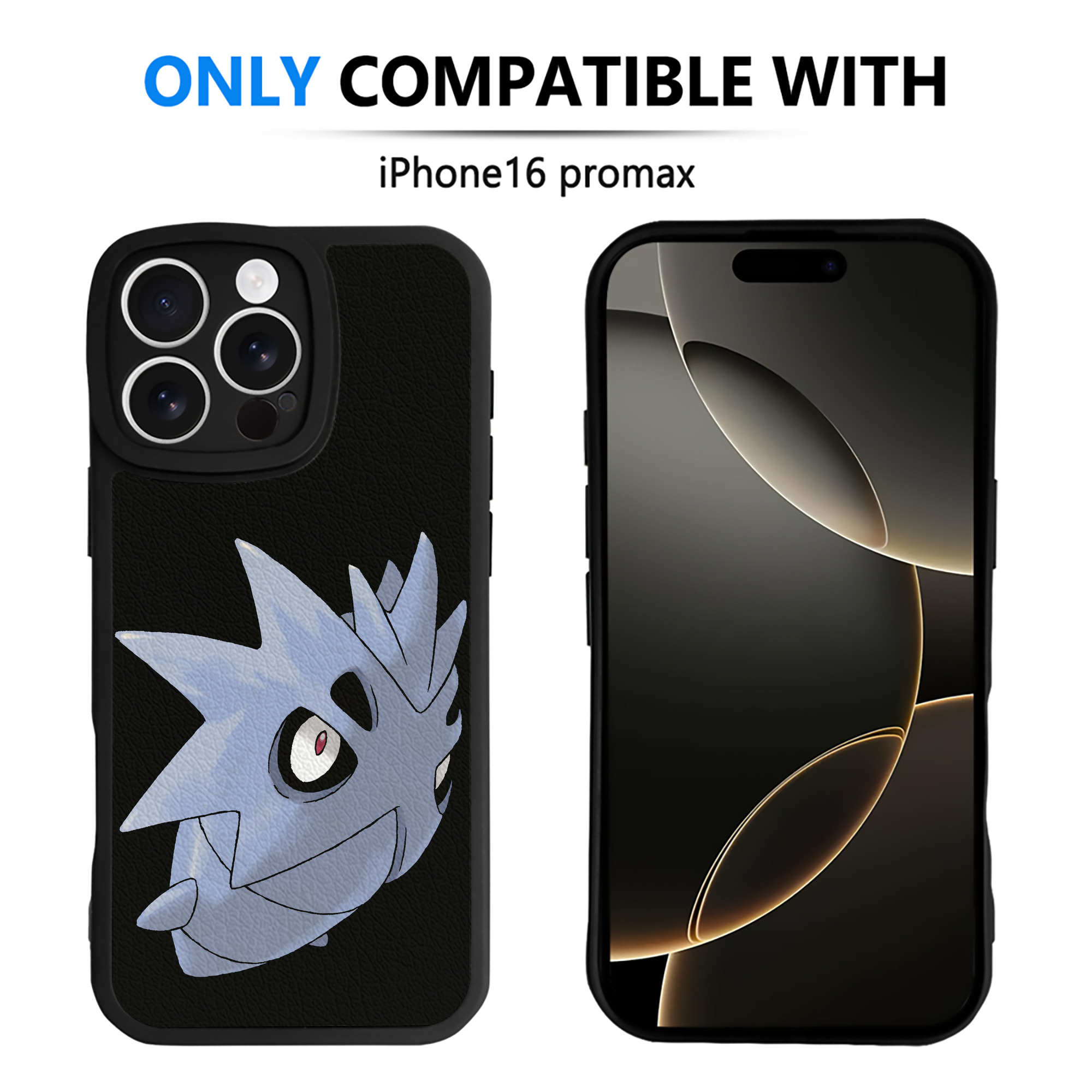（画像用） ポケットモンスター Pokémon 【iPhone 16シリーズ対応】シリコンスマホケース（レザー調） 材質：シリコン